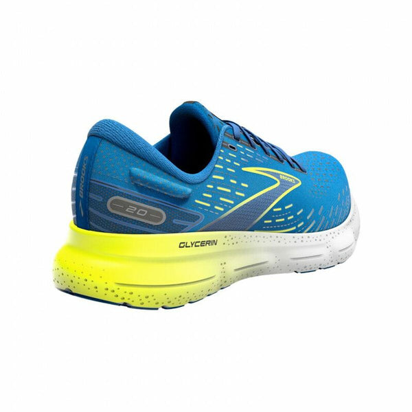 Chaussures de Running pour Adultes Brooks Glycerin 20 Bleu Homme