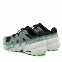 Chaussures de sport pour femme Salomon Speedcross 6 Vert Noir