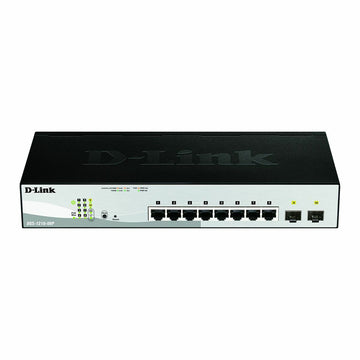 Switch D-Link DGS-1210-08P/E Noir