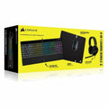 Pack Gaming Corsair K55 RGB PRO + HS55 + HARPOON RGB PRO + MM100 Espagnol Qwerty
