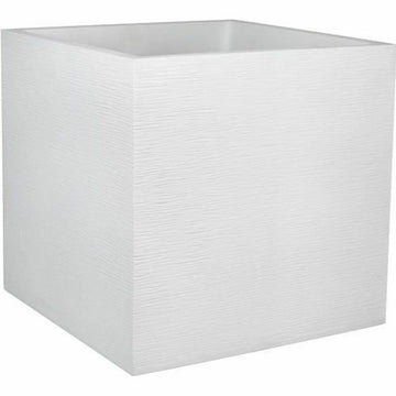 Pot EDA Blanc Plastique 49,5 x 49,5 x 49,5 cm