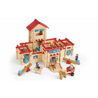 Figurines d’action Jeujura The Wooden Castle Fort  300 Pièces Playset