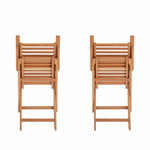 Chaise de jardin 57,5 x 56 x 90 cm (2 Unités)