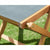 Chaise de jardin Acacia Gris 50 x 57 x 90 cm (4 Pièces)