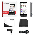 Smartphone Swiss Voice S510-C Noir