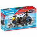 Ensemble de jouets Playmobil Police Plane City Action Plastique