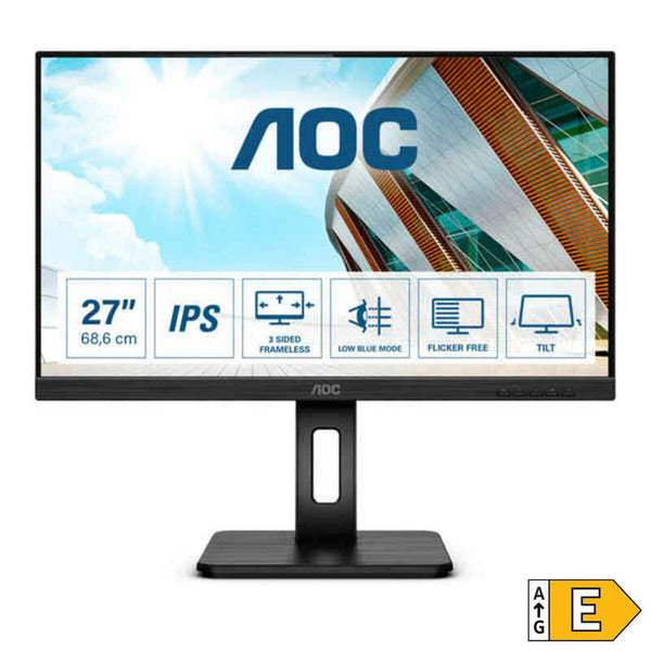 Écran AOC 27P2Q 27" IPS WLED LED IPS LCD Flicker free 75 Hz 50-60 Hz