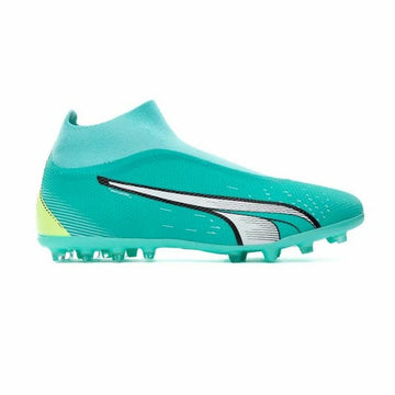 Chaussures de Football pour Adultes Puma Ultra Match+ Ll Mg Bleu électrique Aigue marine Unisexe