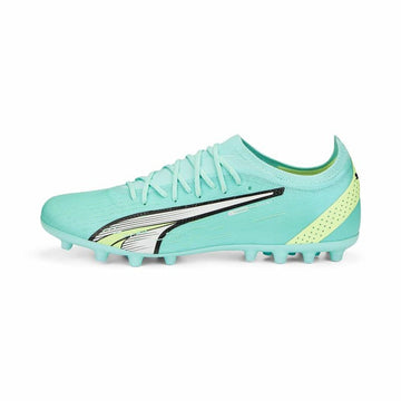 Chaussures de Football pour Adultes Puma Ultimate Mg Electric  Turquoise Unisexe