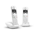 Téléphone Sans Fil Gigaset AS690 Duo Blanc