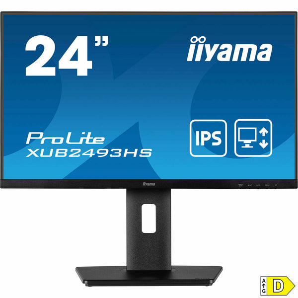 Écran Iiyama XUB2493HS-B5 24" 24" LED IPS Flicker free 75 Hz 50-60  Hz