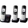 Téléphone Sans Fil Panasonic KX-TG6823 Blanc Noir Noir/Argenté
