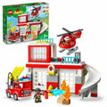Playset Lego 10970 DUPLO Fire Station and Helicopter (117 Pièces)