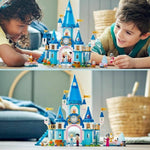 Playset Lego 43206 Cinderella and Prince Charming's Castle (365 Pièces)