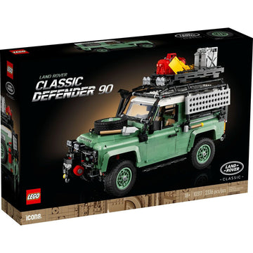 Set de construction Lego Classic Defender 90 Land Rover 10317 2336 Pièces Noir