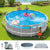 Piscine Démontable Colorbaby Clearview Prism Frame 488 x 122 cm