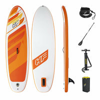Planche de Paddle Surf Gonflable avec Accessoires Bestway Hydro-Force Multicouleur 274 x 76 x 12 cm