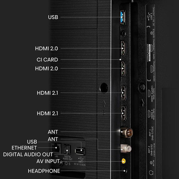TV intelligente Hisense 75U8KQ 4K Ultra HD 75" LED HDR