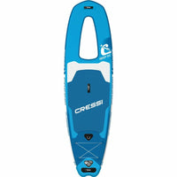 Planche de Paddle Surf Gonflable avec Accessoires Reef Window Cressi-Sub 10,2" Bleu