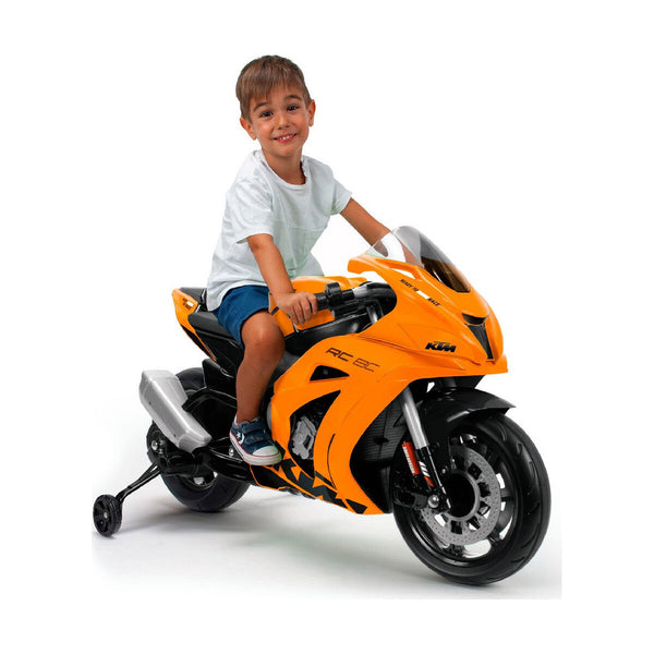 Scooter électrique pour Enfants Injusa KTM RC 8C Orange Son 12 V