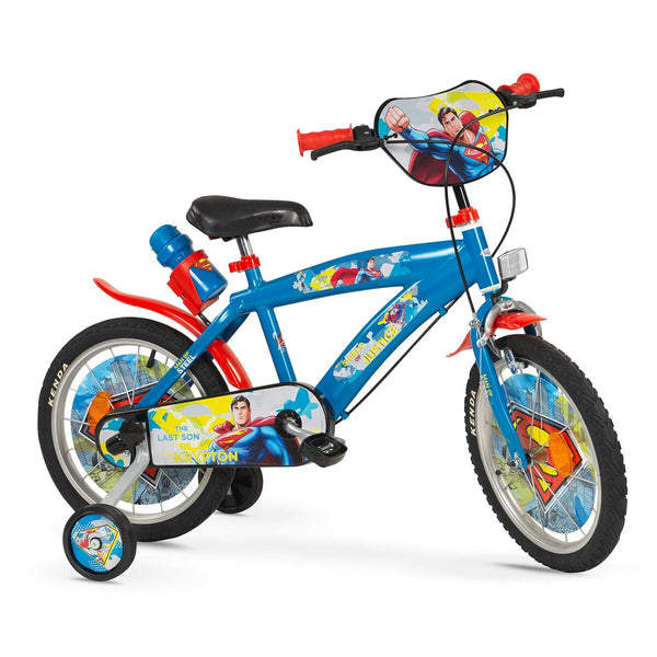Vélo pour Enfants Toimsa TOI16912 Superman 16" Bleu Rouge
