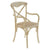 Chaise de Salle à Manger DKD Home Decor Blanc Multicouleur 55 x 57 x 92 cm 55 x 47 x 92 cm