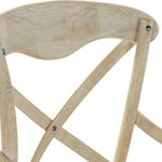 Chaise de Salle à Manger DKD Home Decor Blanc Multicouleur 55 x 57 x 92 cm 55 x 47 x 92 cm