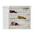 Range Bouteilles DKD Home Decor Blanc Marron Bois 65 x 30 x 123 cm
