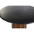 Table de Salle à Manger DKD Home Decor Noir Marron Marbre Bois de manguier 120 x 120 x 76 cm