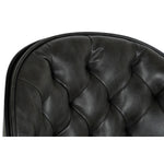 Chaise DKD Home Decor Noir Gris foncé 47,5 x 57,5 x 83 cm