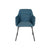 Chaise DKD Home Decor Bleu Noir 59,5 x 60,5 x 78 cm