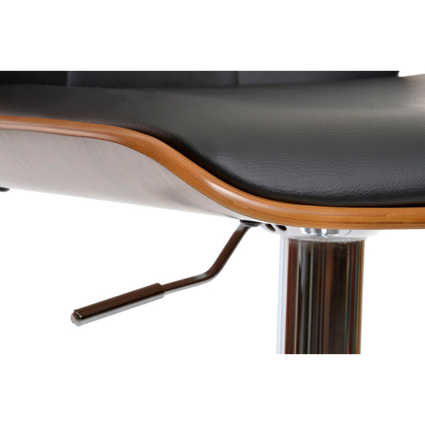 Chaise DKD Home Decor Marron Noir Argenté 50 x 52 x 121 cm