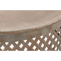 Table Basse Home ESPRIT Aluminium 82 x 82 x 38 cm