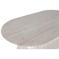 Table de Salle à Manger Home ESPRIT Blanc bois mindi 180 x 100 x 75 cm