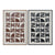 Cadre Home ESPRIT Marron Noir Beige Abstrait Moderne 63 x 3,8 x 93 cm (2 Unités)