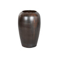 Vase Home ESPRIT Brun foncé Céramique 38 x 38 x 60 cm
