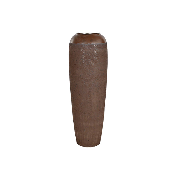 Vase Home ESPRIT Marron Céramique 38 x 38 x 117,5 cm