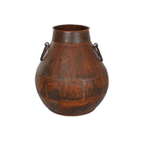 Vase Home ESPRIT Brun foncé Fer 55 x 55 x 64 cm