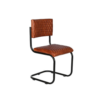 Chaise Home ESPRIT Marron Noir 47 x 50 x 88 cm
