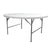 Table Piable Blanc HDPE 122 x 122 x 74 cm