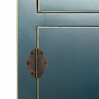 Armoire ORIENTE Bleu Fer DMF 55 x 33 x 185 cm