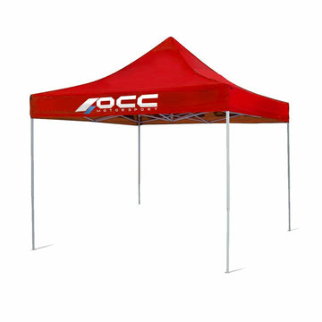 Tente OCC Motorsport Racing Rouge Polyester 420D Oxford 3 x 3 m
