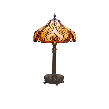 Lampe de bureau Viro Dalí Ambre Zinc 60 W 40 x 60 x 40 cm