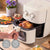 Friteuse à Air InnovaGoods Vynner Pro 6500 Crème 1700 W 6,5 L Acier inoxydable