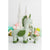 Jouet Peluche Crochetts AMIGURUMIS PACK Vert Licorne 51 x 26 x 42 cm 98 x 33 x 88 cm 2 Pièces