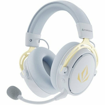 Casques avec Microphone Forgeon Blanc