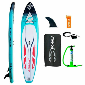 Planche de Paddle Surf Gonflable avec Accessoires Kohala Arrow 2 Bleu ( 335 x 75 x 15  cm)