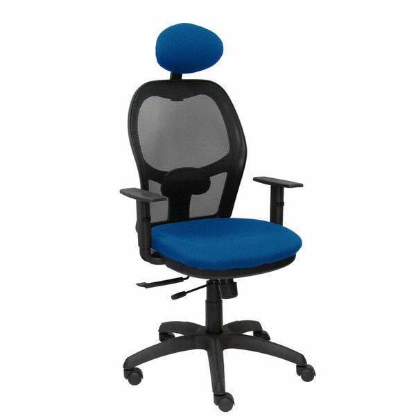 Chaise de Bureau Jorquera P&C B10CRNC Bleu Noir