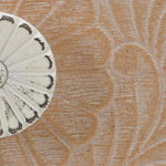Meuble d'Entrée KLEE 110 x 40 x 77 cm Naturel Bois de pin Blanc