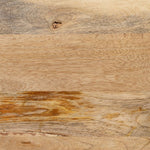 Table Basse 70 x 70 x 41 cm Métal Bois 3 Unités